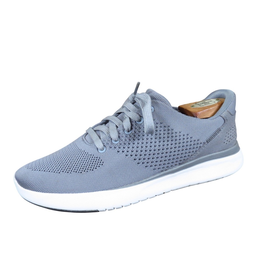 Kizik Lima Women Sneaker Size 9 Wide Walking Shoe Hands-Free Grey Textile